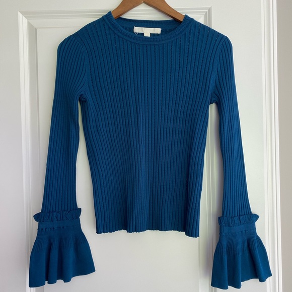 Jonathan Simkhai Pointelle Sweater - Picture 3 of 7